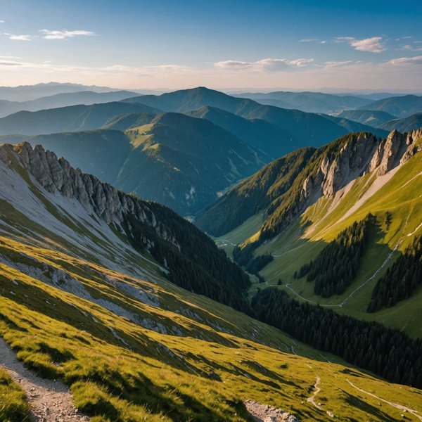 Quels sont les meilleurs itinéraires pour une randonnée dans les montagnes de Făgăraș en Roumanie ?