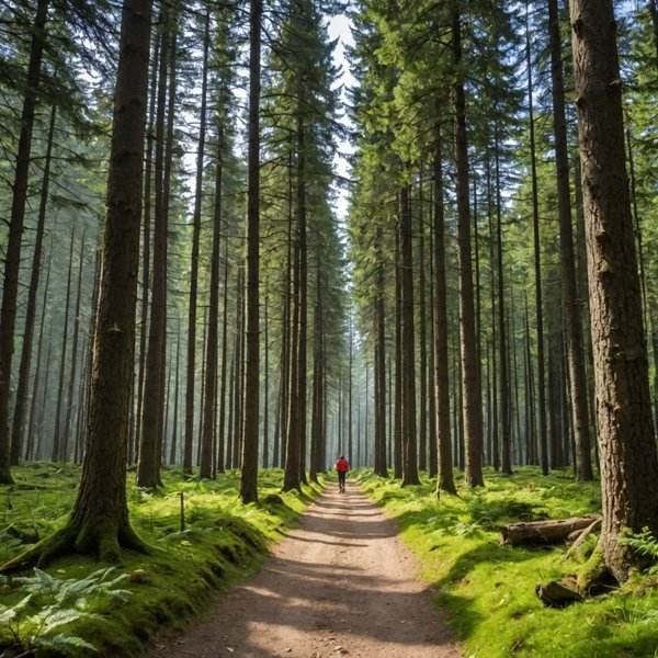 Quels sont les meilleurs itinéraires pour une randonnée en forêt de sapins en Suisse?
