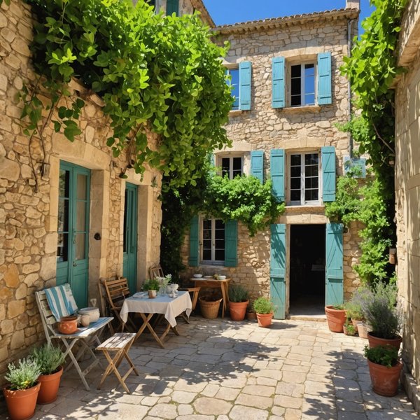 Où trouver une maison de vacances en Provence avec des ateliers de fabrication de savon artisanal et des visites de marchés locaux?