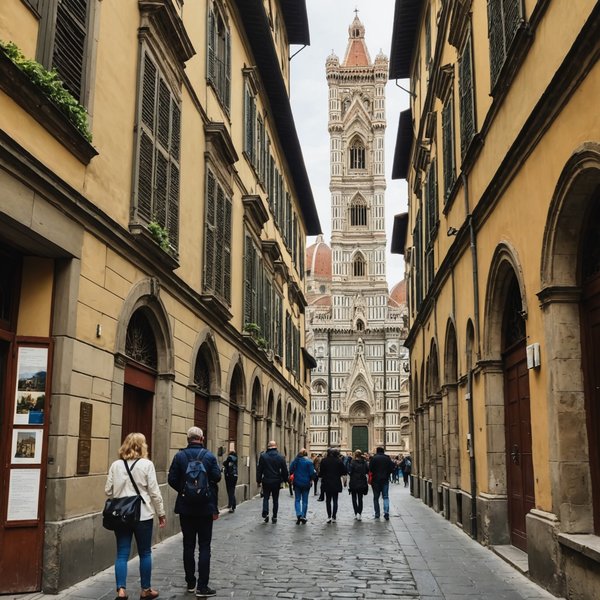 Comment organiser une visite des sites historiques de Florence, Italie?