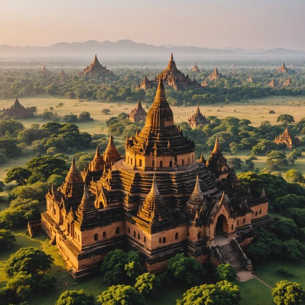 Comment planifier une visite des temples anciens de Bagan, Myanmar?